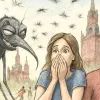 Комар атакует