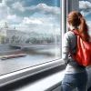 Школа с видом на Москву-реку