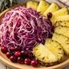 Капуста с ананасом