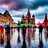 Дождь, Москва
