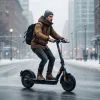 Электросамокат, мужчина