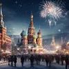 Новогодняя ночь в Москве