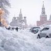 Зимний день в Москве после метели