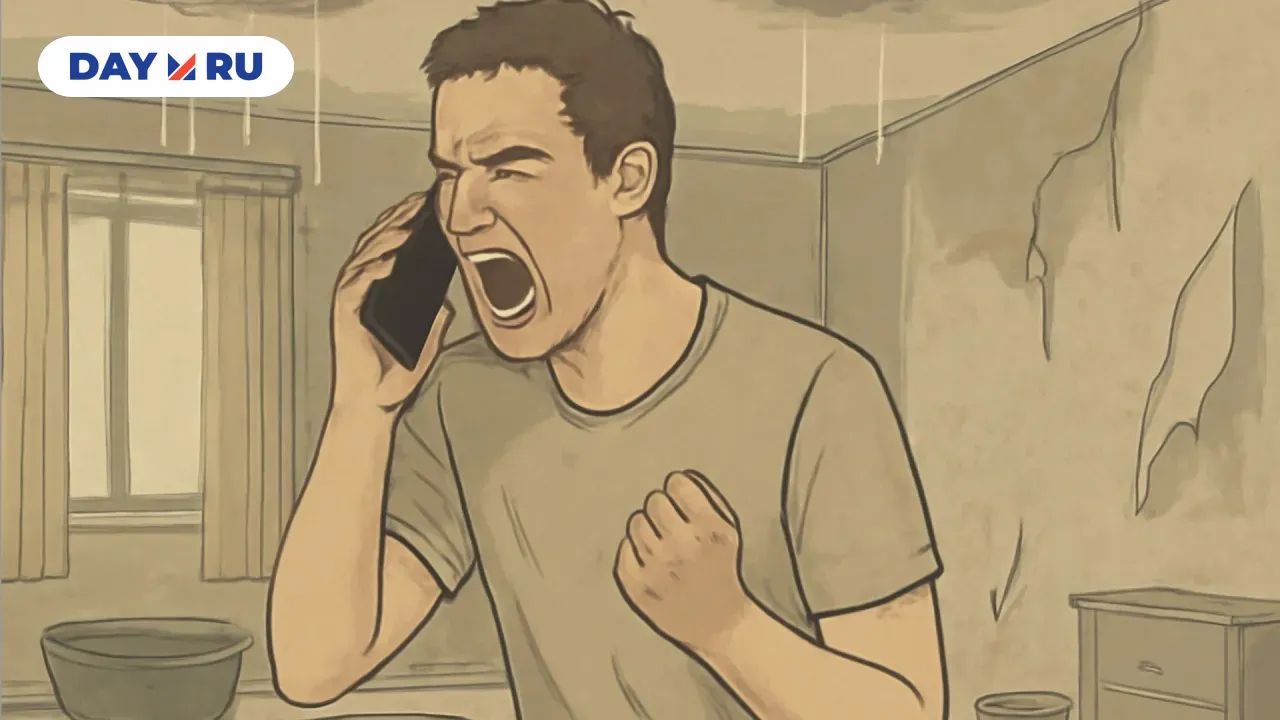 Вода с потолка