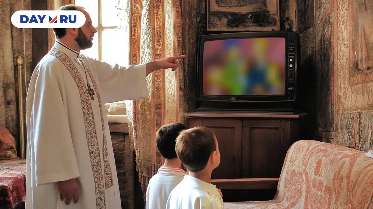 Батюшка и мультфильмы