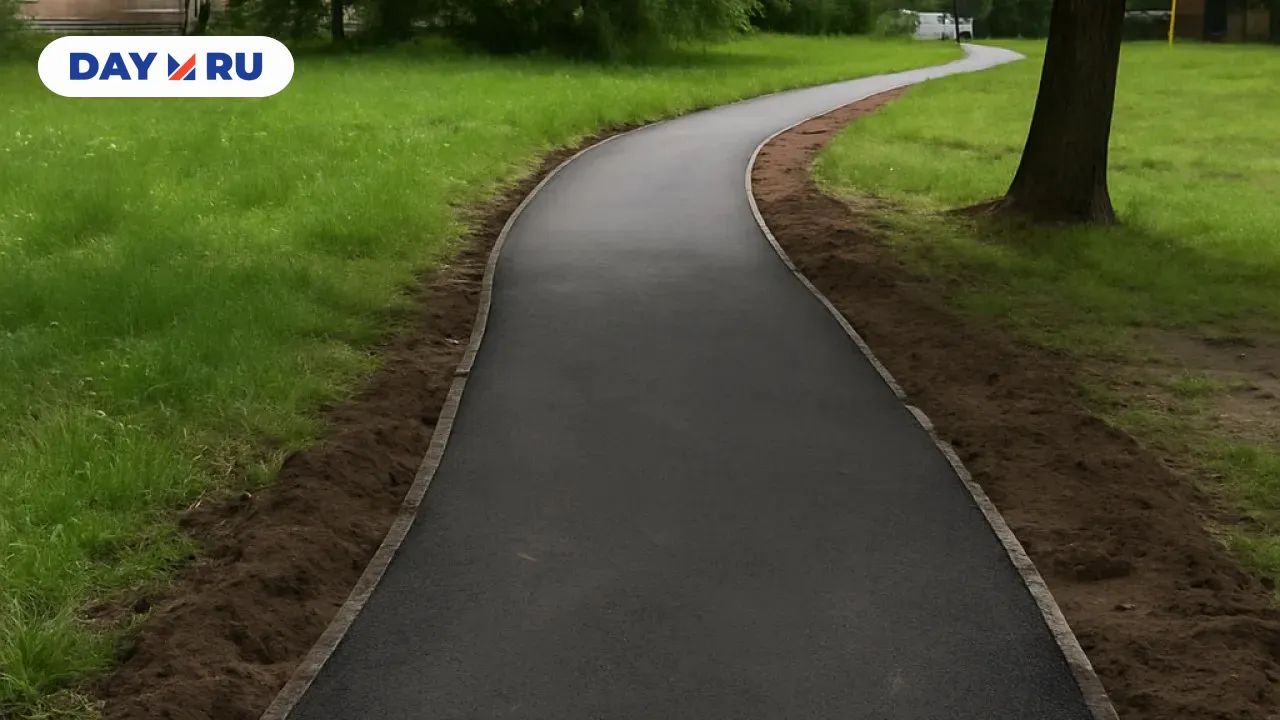 Асфальт на тропе