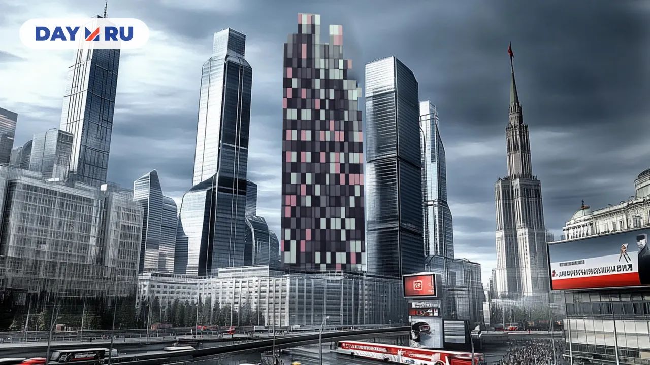 «Пиксельный» небоскрёб