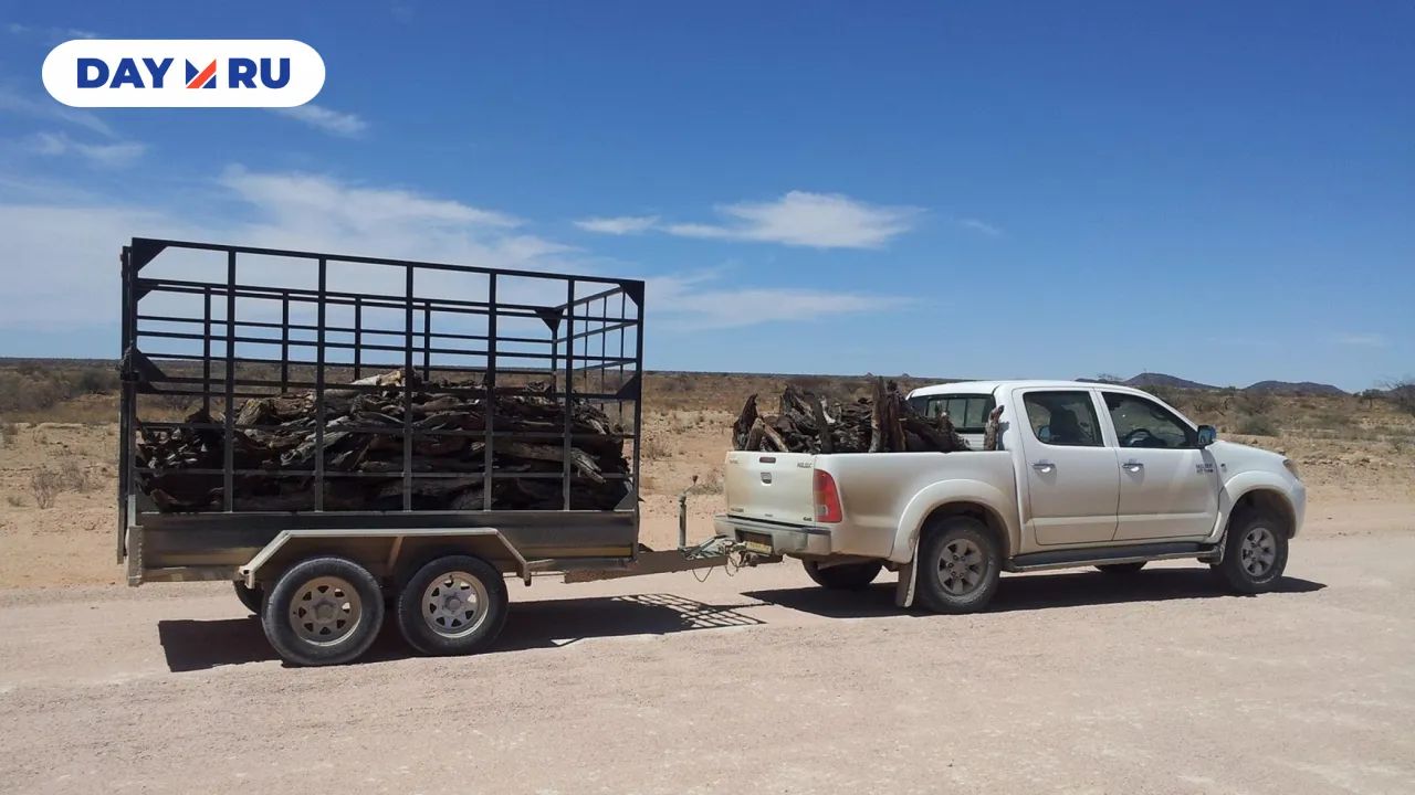 Автомобиль с прицепом