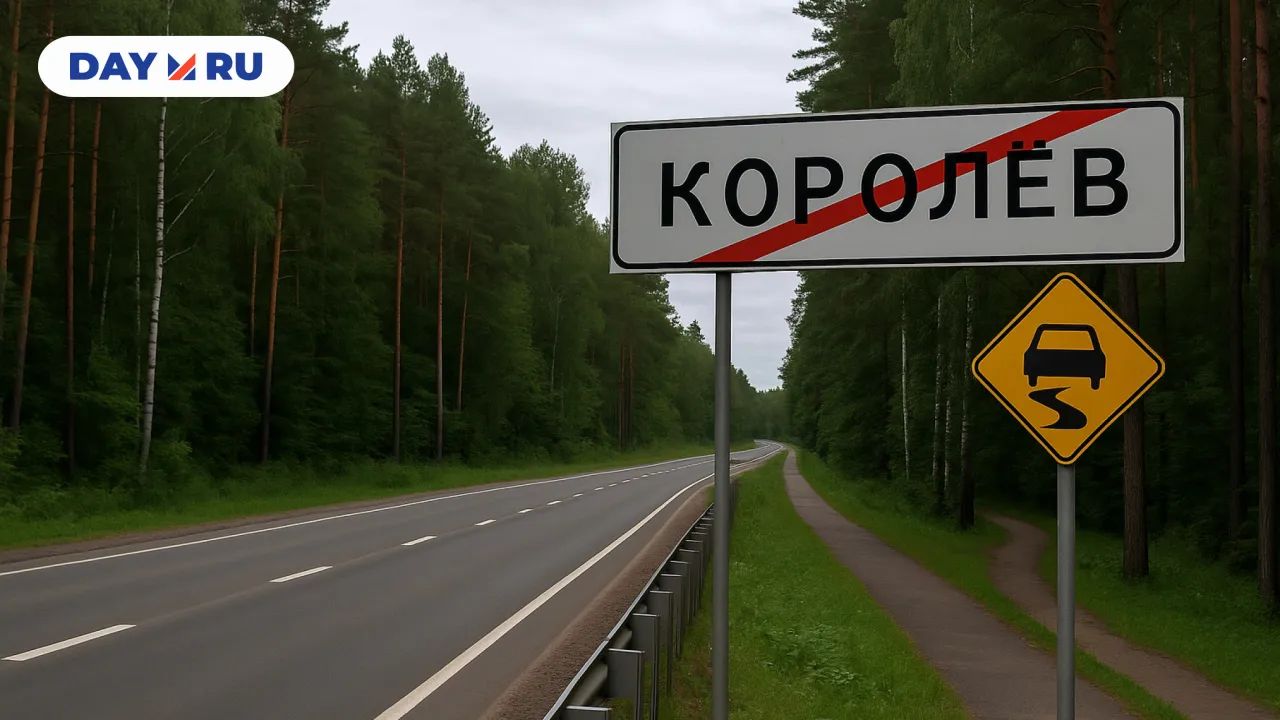 Выезд из Королева