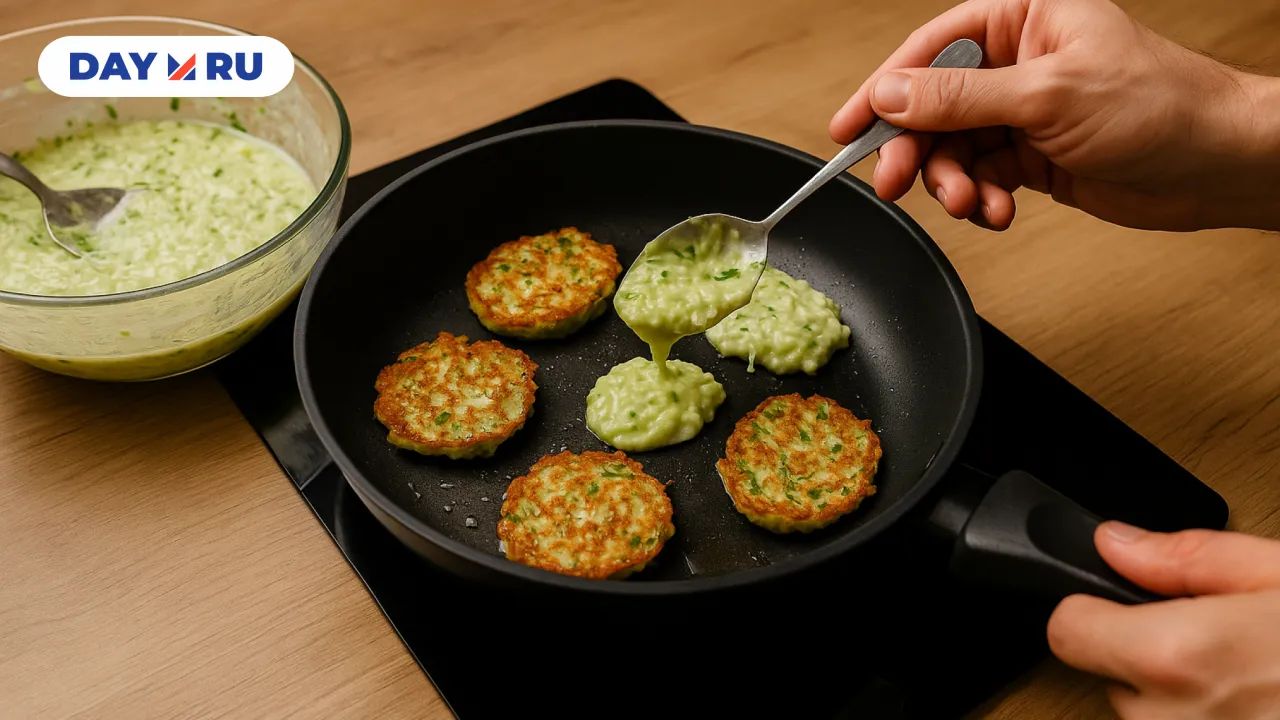 Оладьи из кабачков