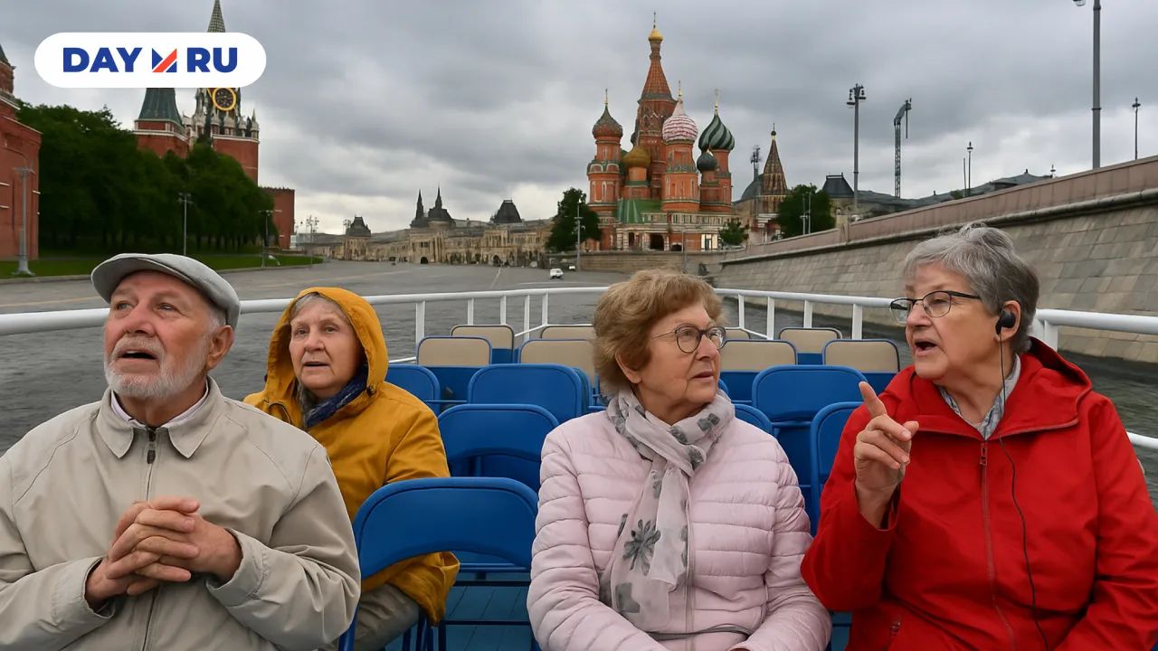 Прогулка на теплоходе по Москве