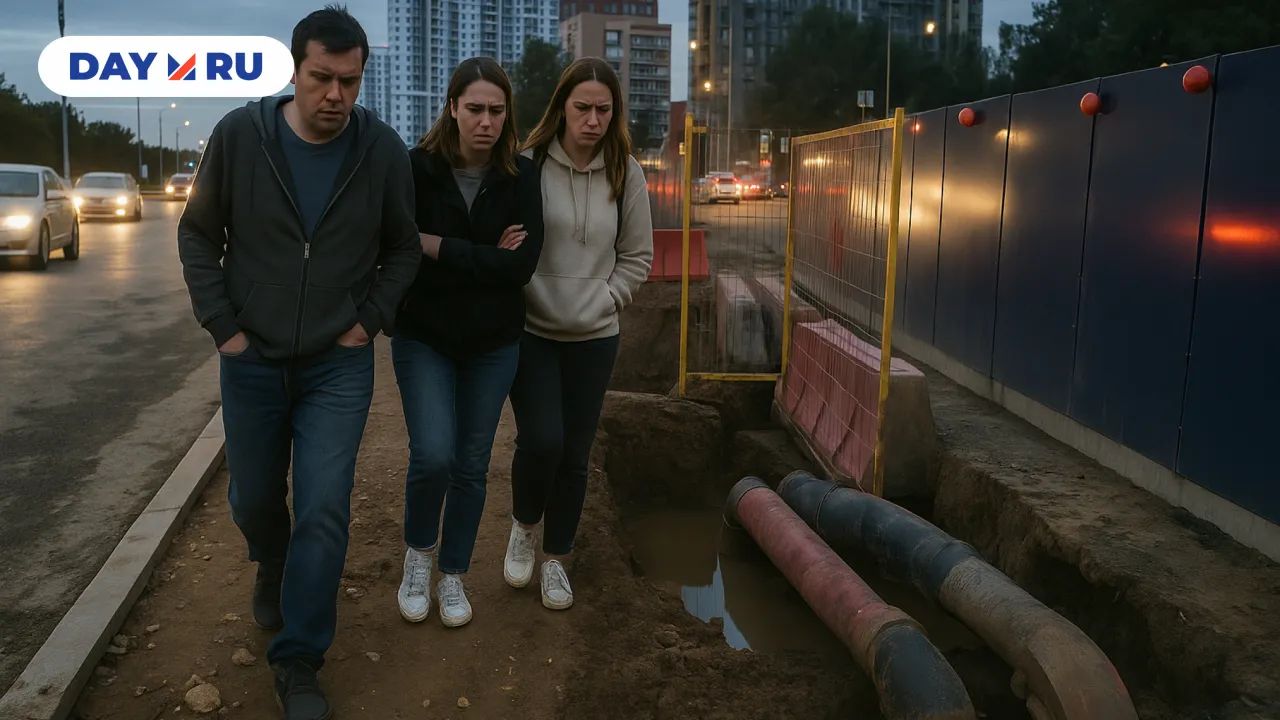 Люди тесняться