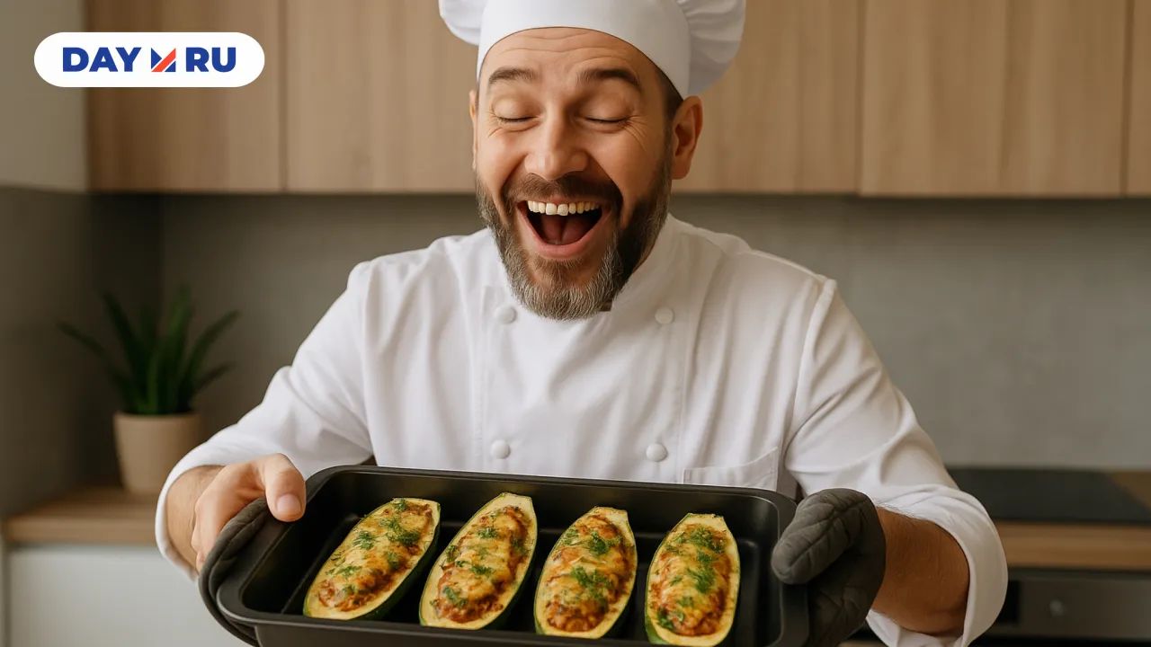 Лодочки из кабачков