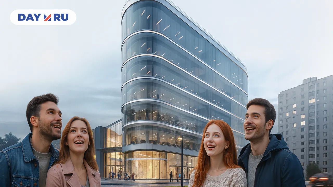 Офисный центр в формате дирижабля