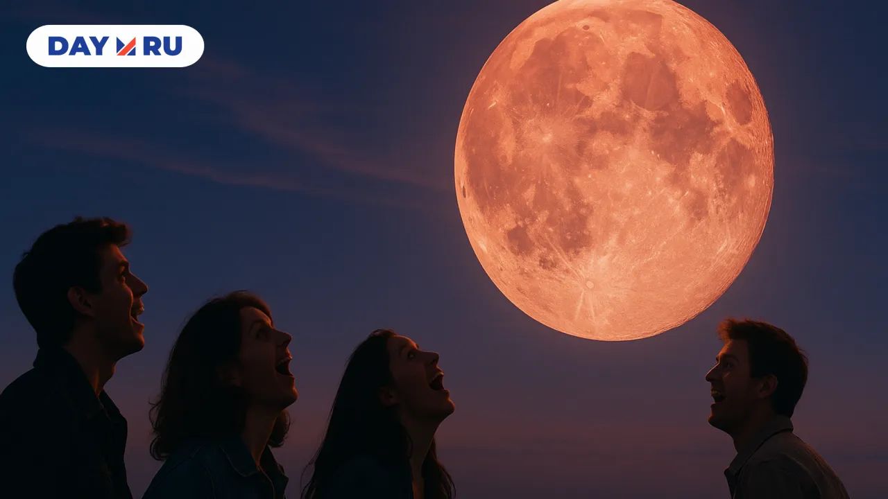 Клубничная луна