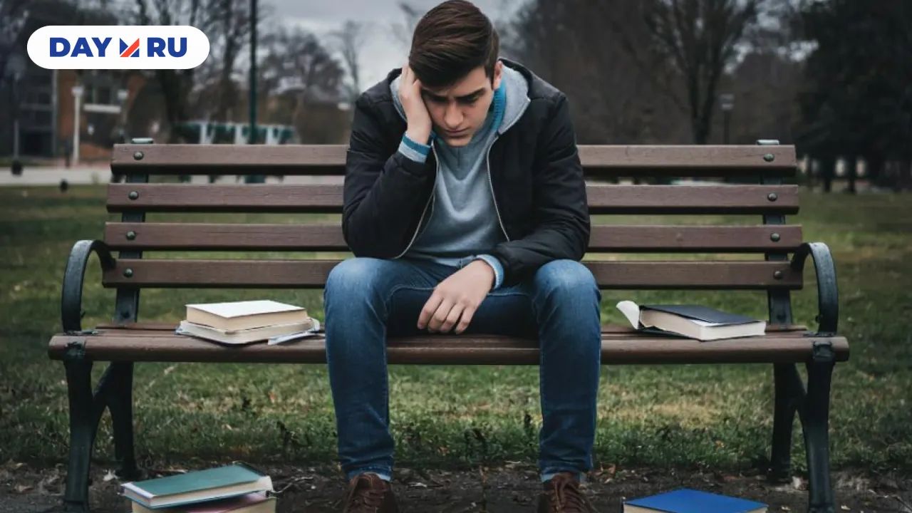 грустный ученик