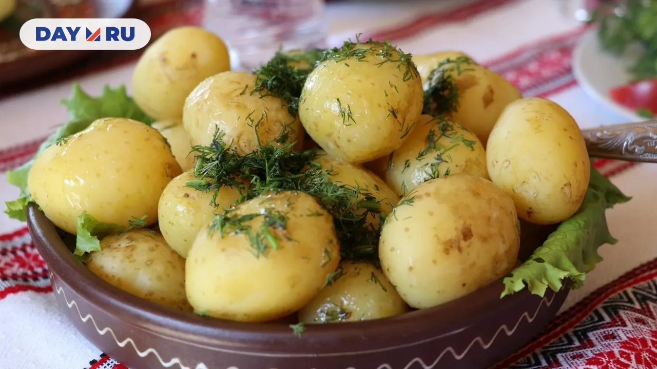 Варёный картофель