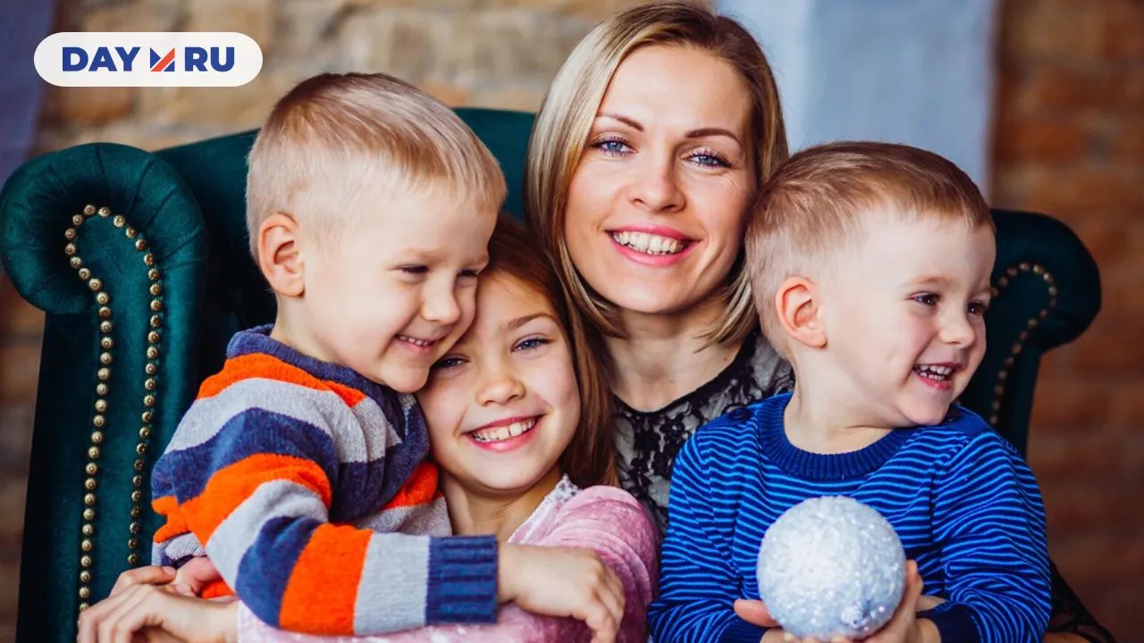 Мама и дети