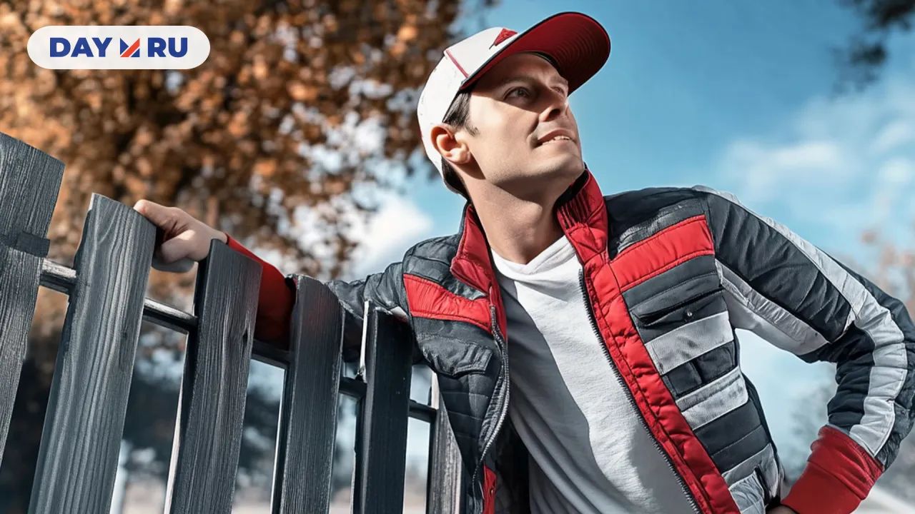 мужчина и забор