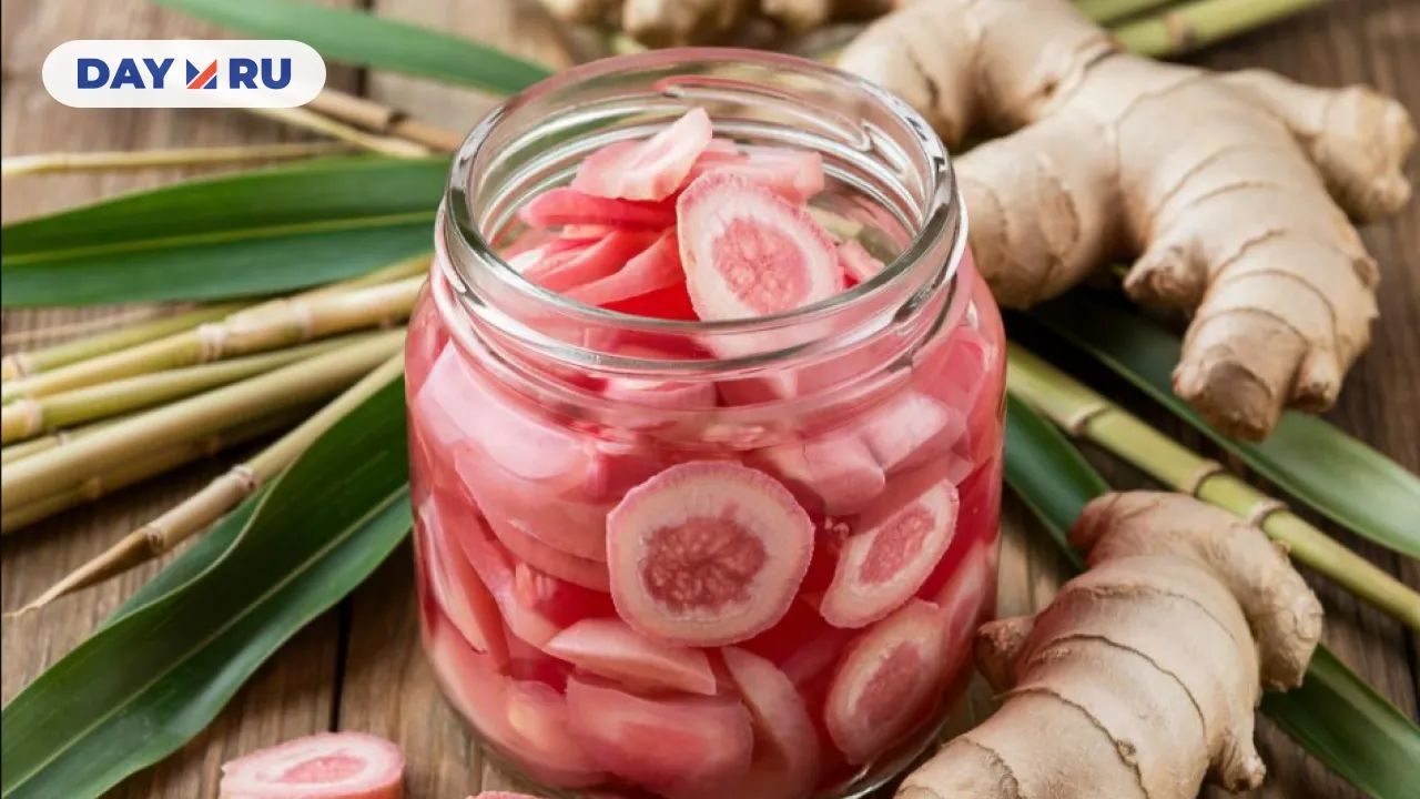 имбирь в банке