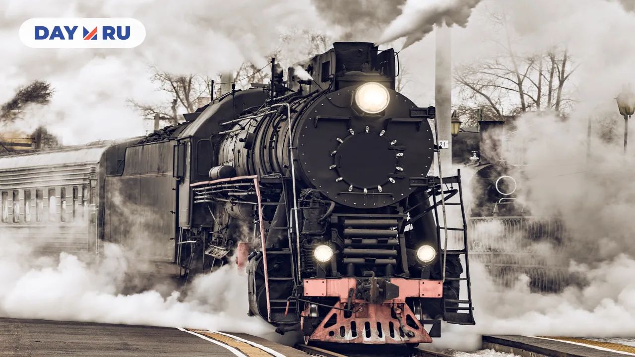 Поезд XIX века