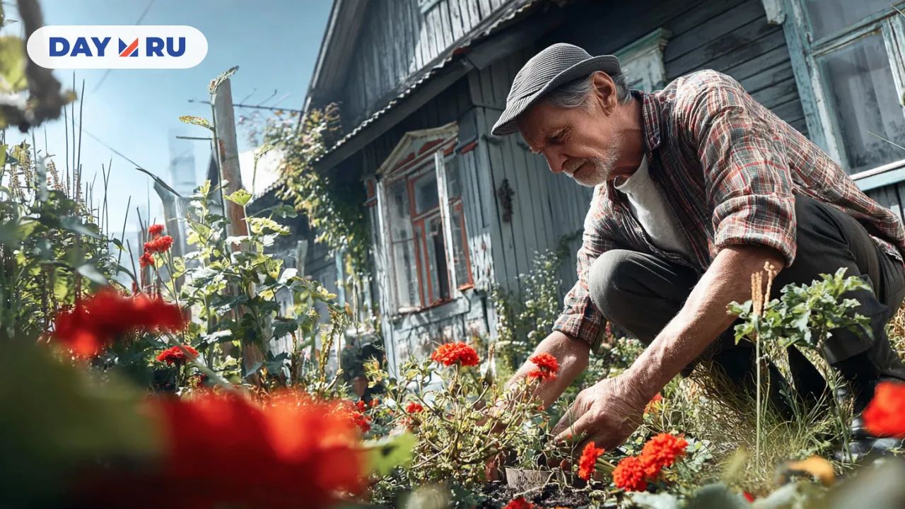 Работы в саду