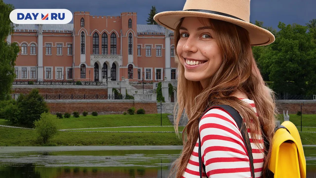 Туристка в Марфино