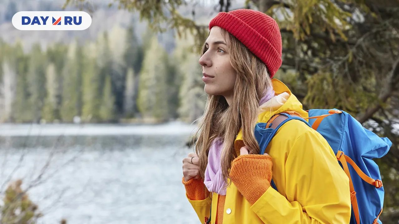 Туристка в России