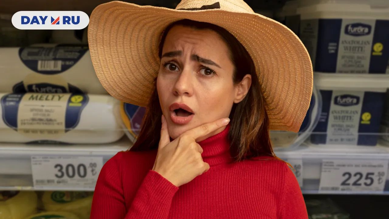 Туристка в турецком магазине