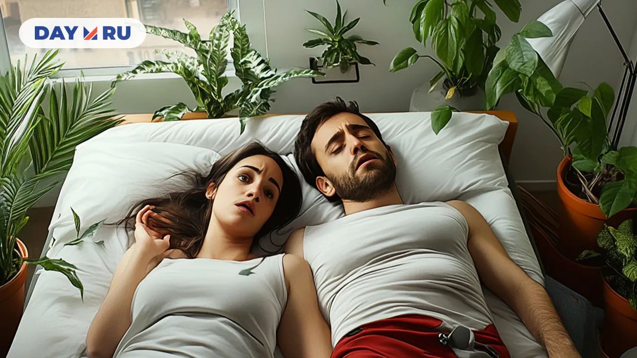 Растения в спальне