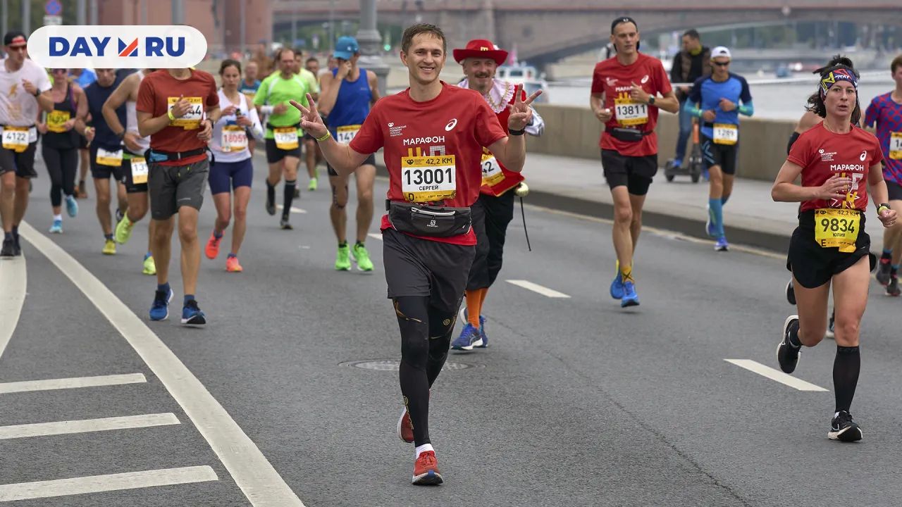 Забег в Москве Забег в Москве