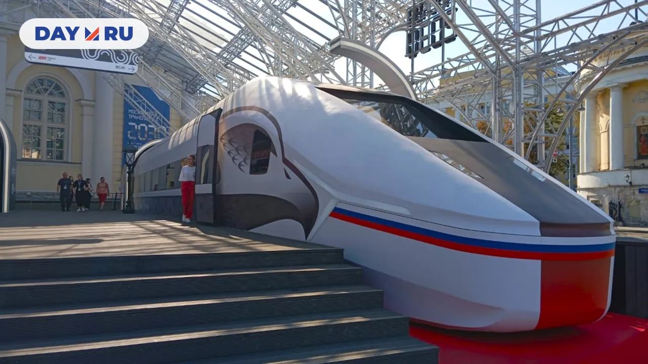 Модель поезда «Белый Кречет»