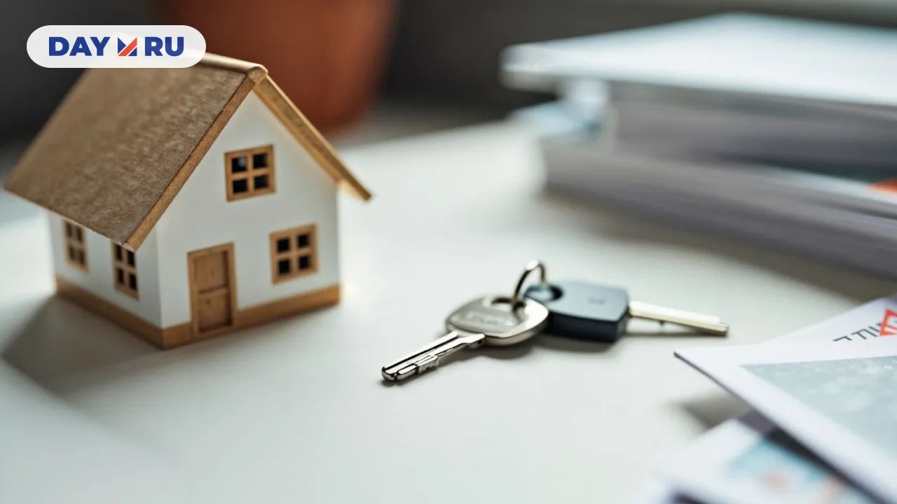 Домик, ключи, недвижимость