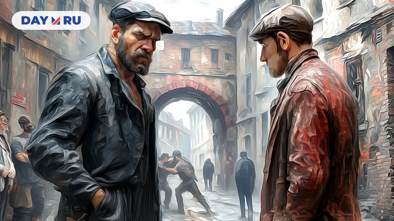 Мужчины, опасный район