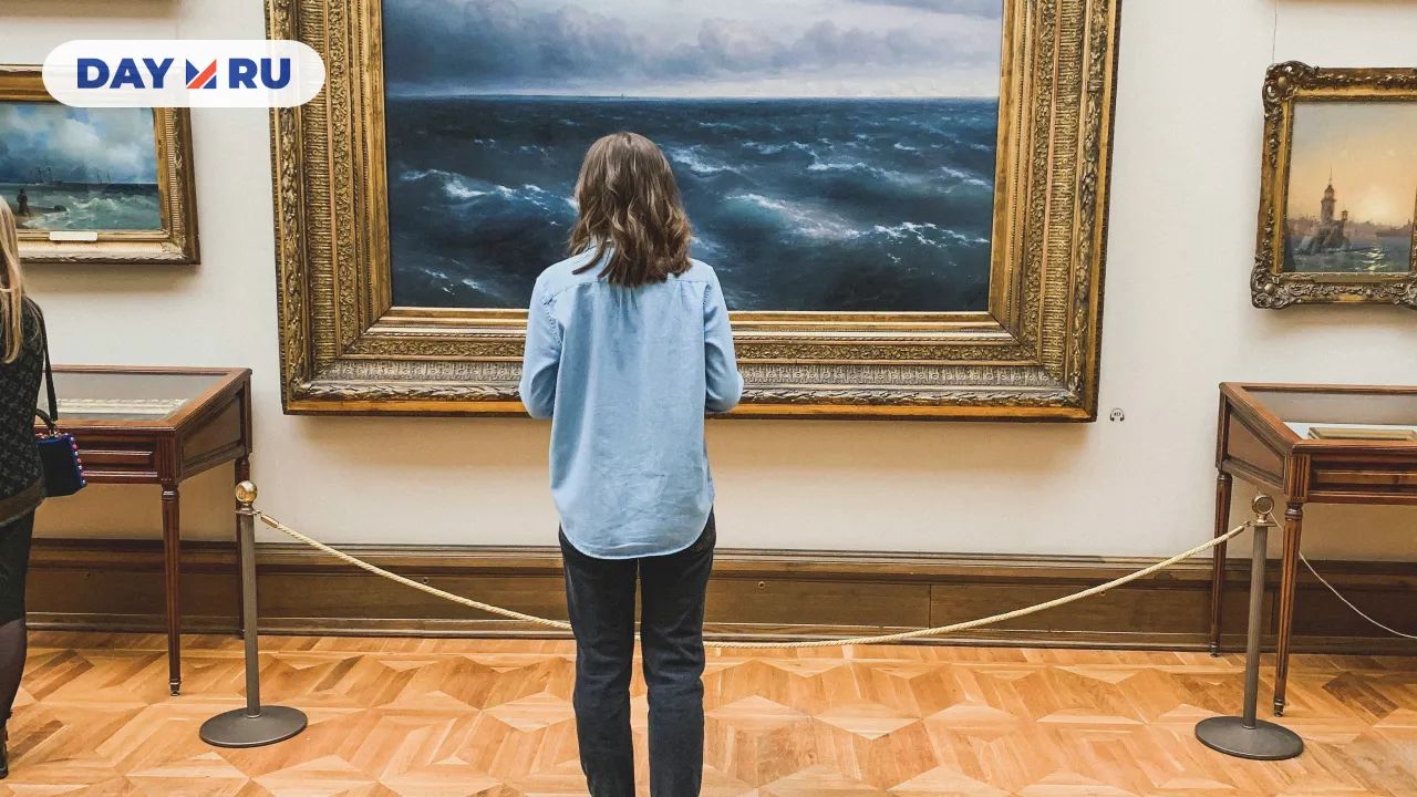 Третьяковская галерея, женщина