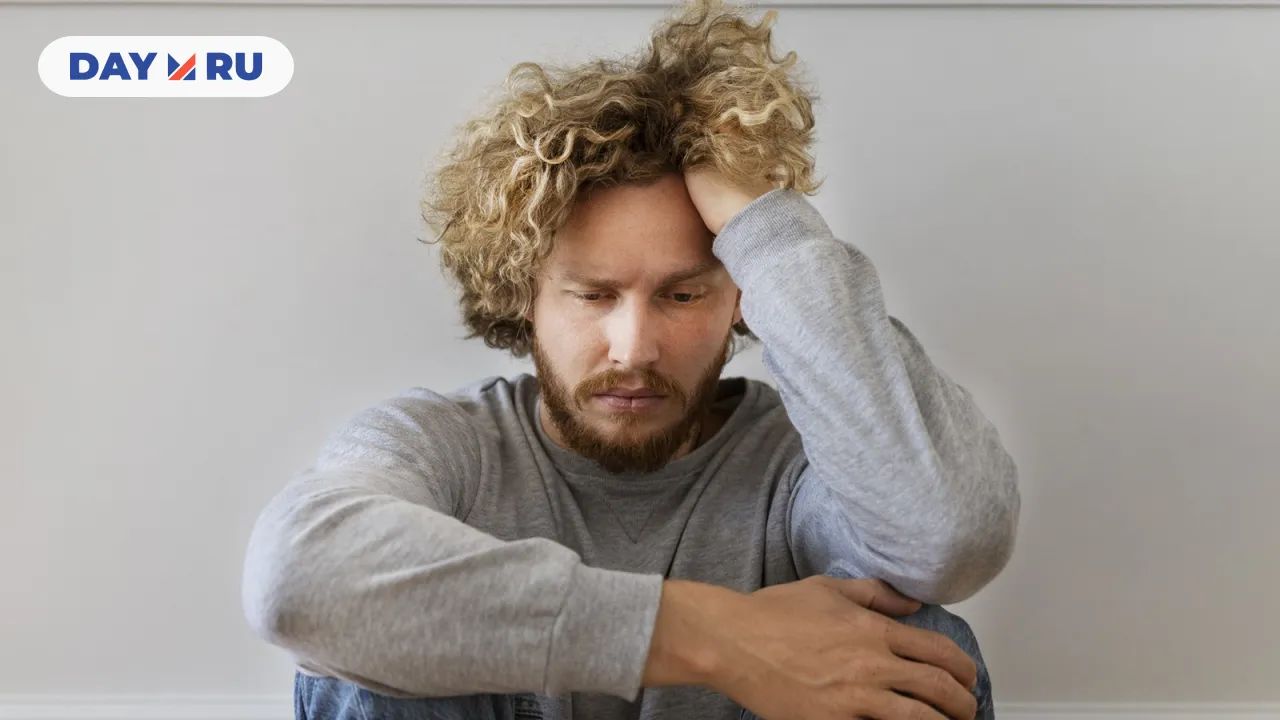 Грустный мужчина