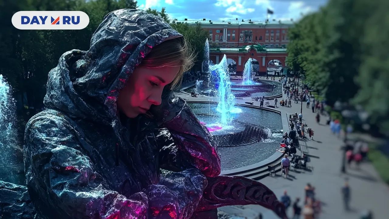 Женщина, парк