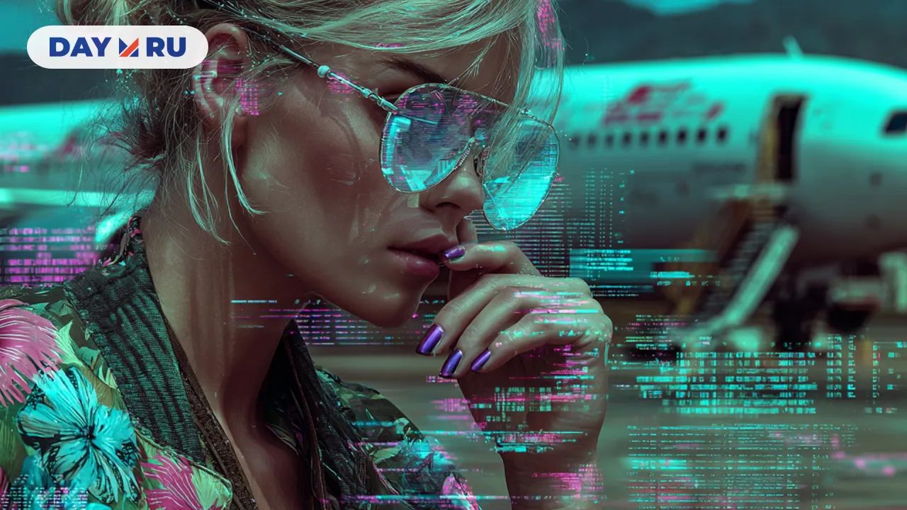 Маникюр, самолет