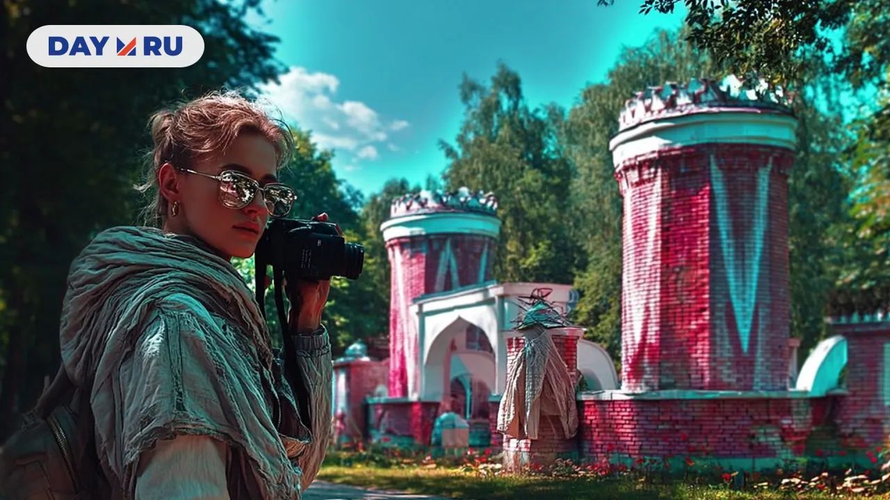 Женщина, парк