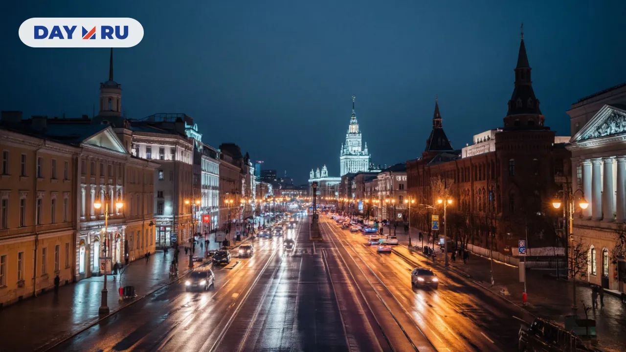 Ночная Москва