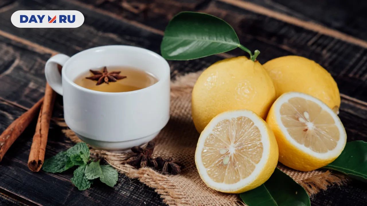 Чай с лимоном
