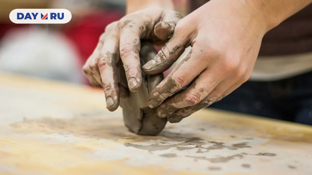 работа с глиной