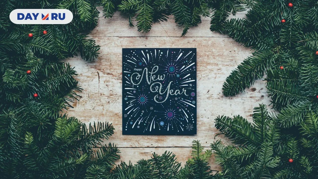 новогодняя гирлянда 