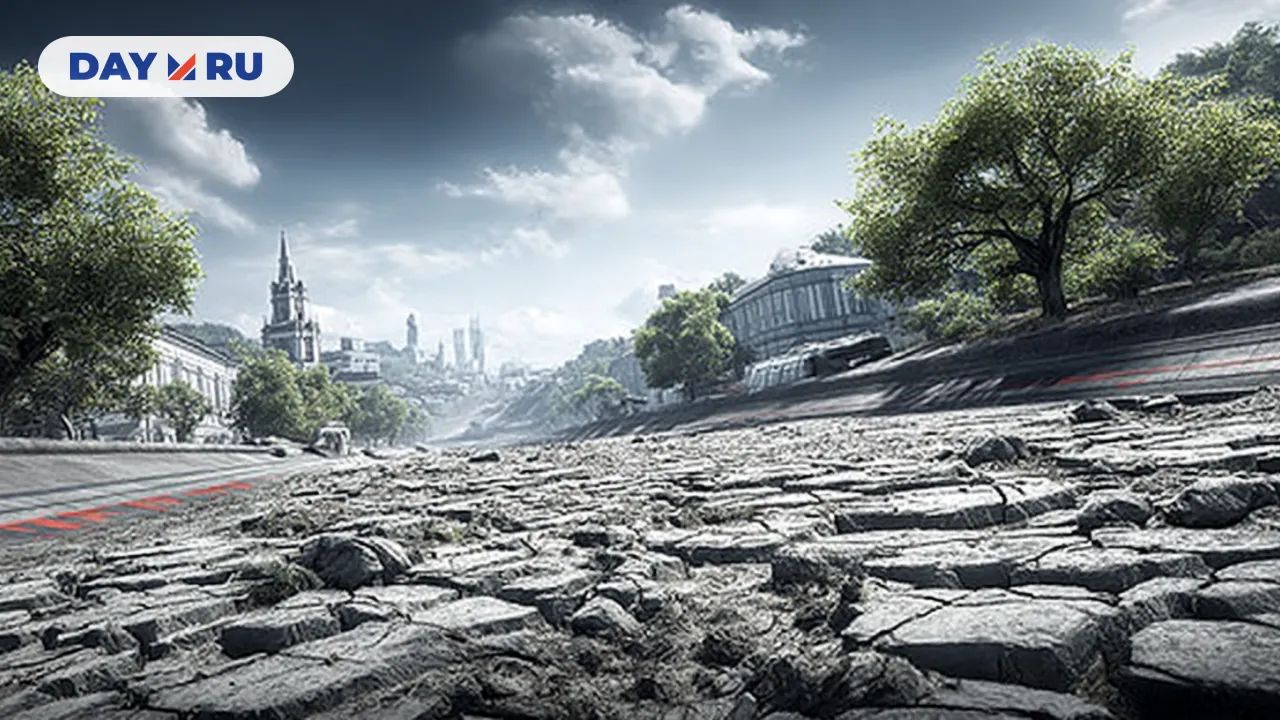 Высохшее русло, арт