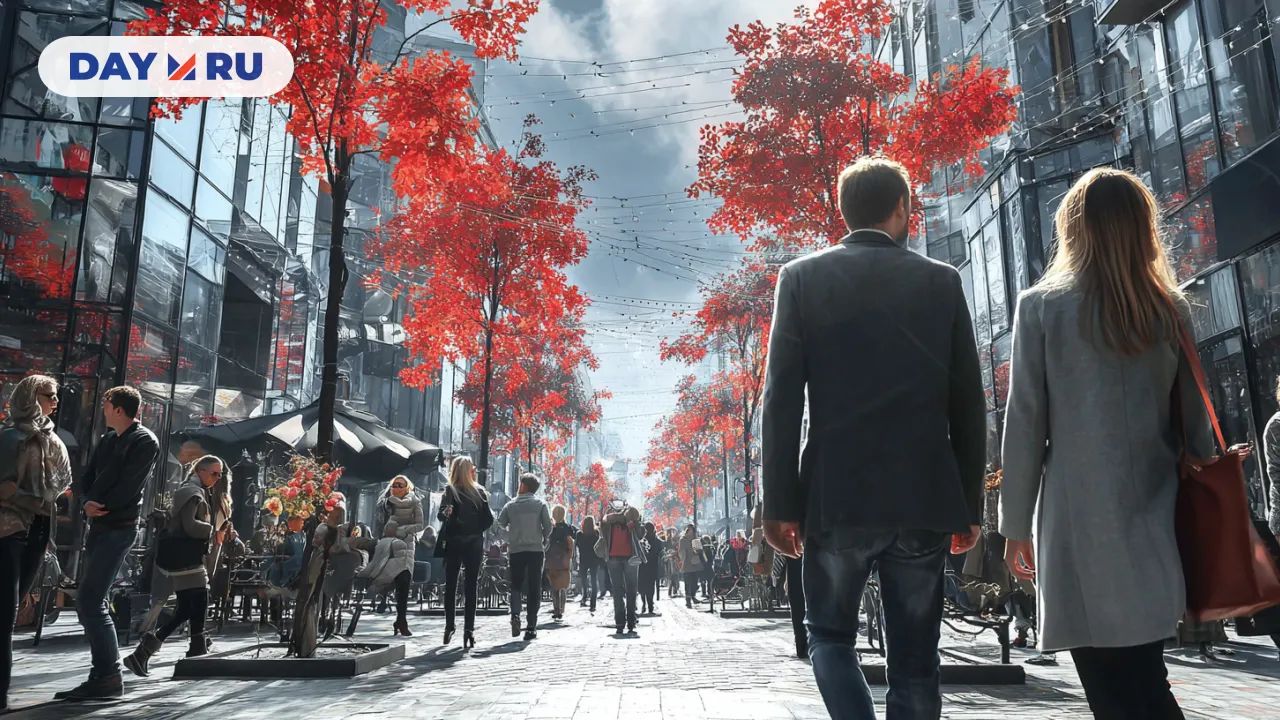 Арт, осень в Москве