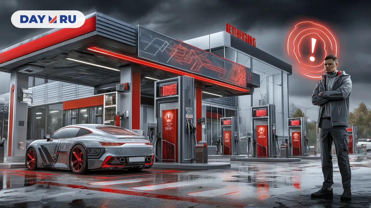 Автозаправка, арт