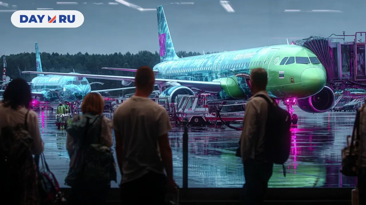 Люди, самолет