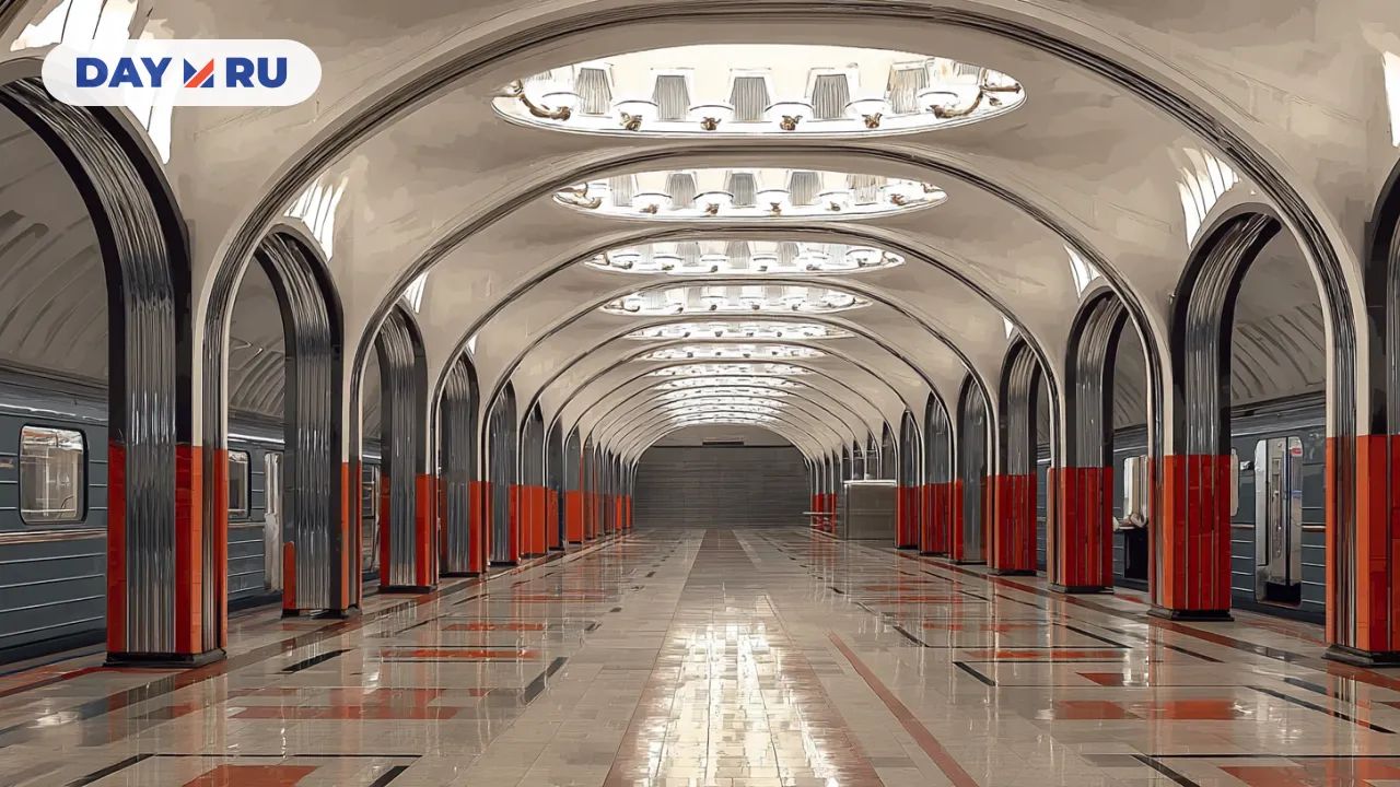 Станция метро, арт