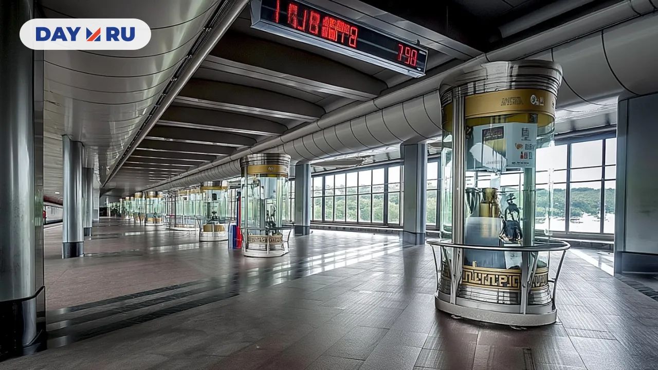 Станция метро, арт