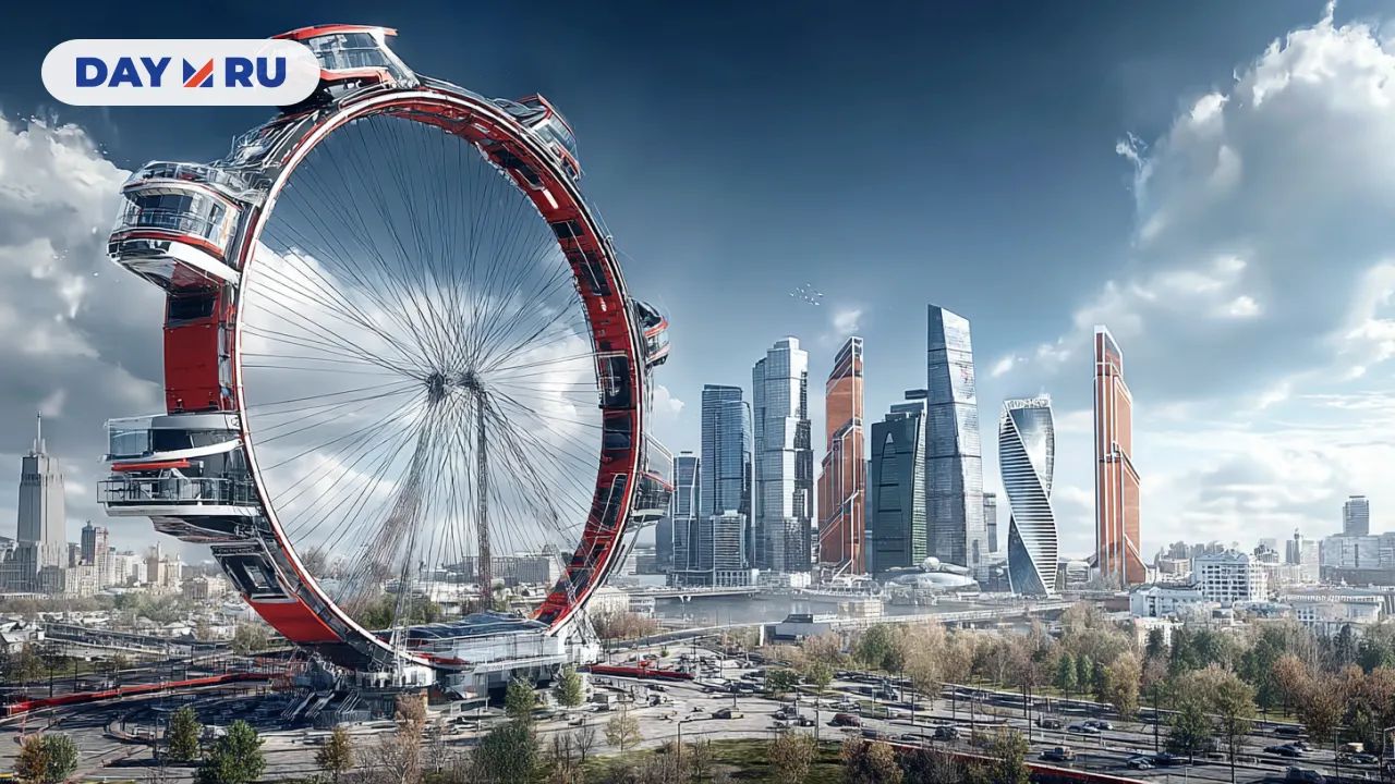 Арт, колесо обозрения